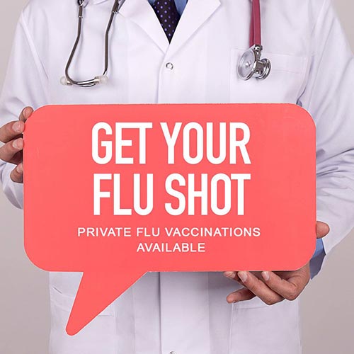 Vaccination against flu service at GPs on Curzon, Toowoomba doctors